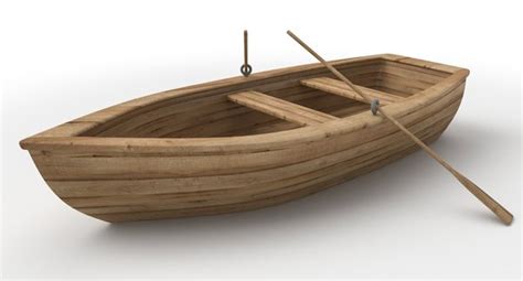 Old wooden boat 3D model - TurboSquid 1341489