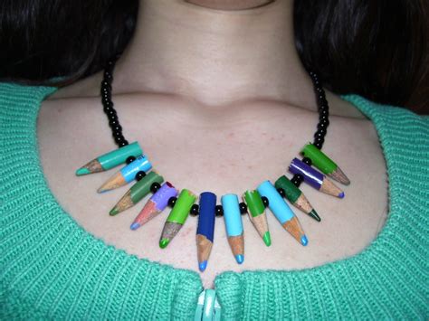 How to Recycle: One of a Kind Recycled Necklaces