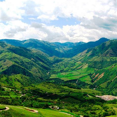 Colombian mountains | Aerial view, Van gogh landscapes, Places to go