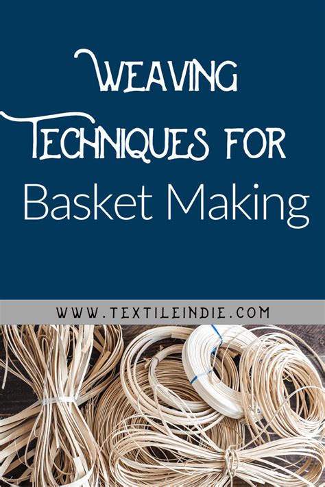 Weaving techniques for basket making – Artofit