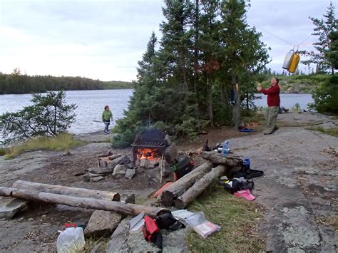 Boundary Waters Map, BWCA, Campsite Information