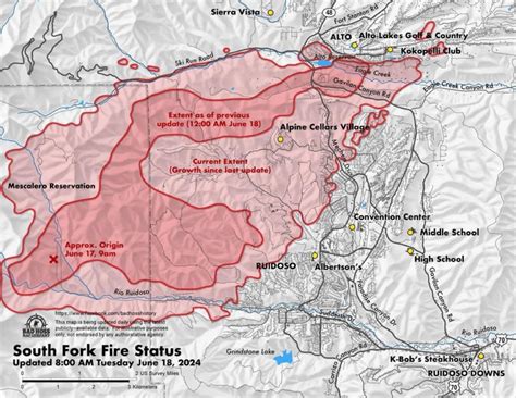 RUIDOSO, NM: Here is a map of the... - Texas Storm Chasers