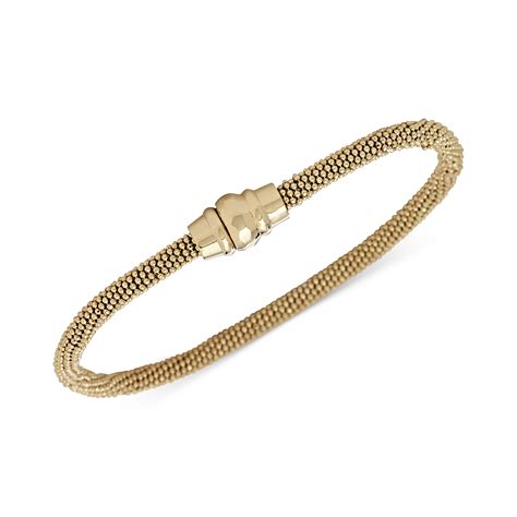 Fossil Fossil Gold-Tone Magnetic Clasp Bracelet in Gold (No Color) | Lyst