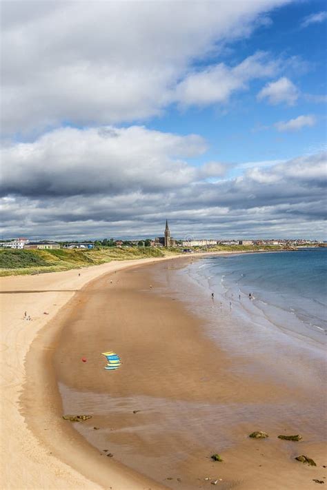 Whitley Bay stock image. Image of surf, northumbria - 123384213