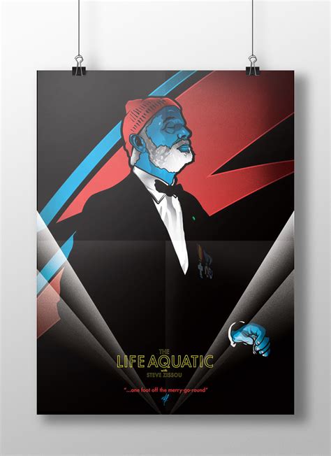 LIFE AQUATIC POSTER on Behance