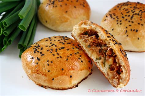 Baked Chinese BBQ Pork Buns (Char Siu Bao) - Cinnamon&Coriander