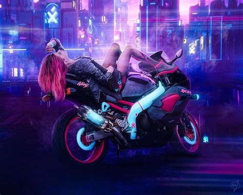 Cyber Motorcycle Wallpapers - Wallpaper Cave