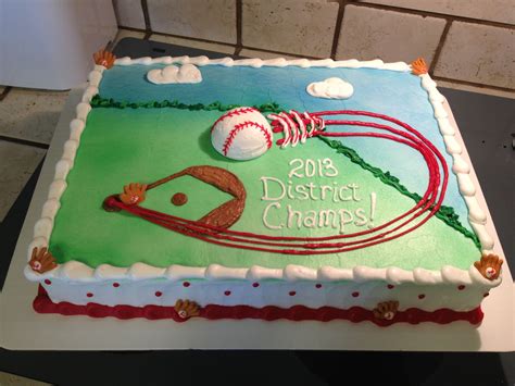 Baseball sheet cake Baseball Mom, Baseball Stuff, Sheet Cake Designs, Sports Banquet, Sport ...