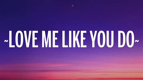 Ellie Goulding - Love Me Like You Do (Lyrics) | 1 Hour Version - YouTube