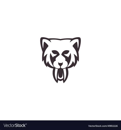 Fox head icon logo design Royalty Free Vector Image