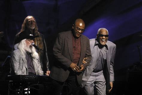 Amazon.com: Ray Charles and Willie Nelson on stage Photo Print (10 x 8 ...