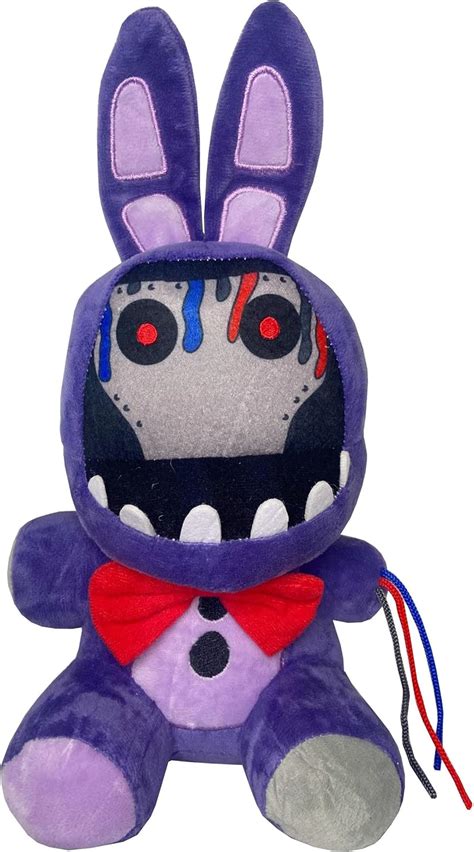 Peluche de peluche con diseño de conejito morado, hecho por abanico de ...