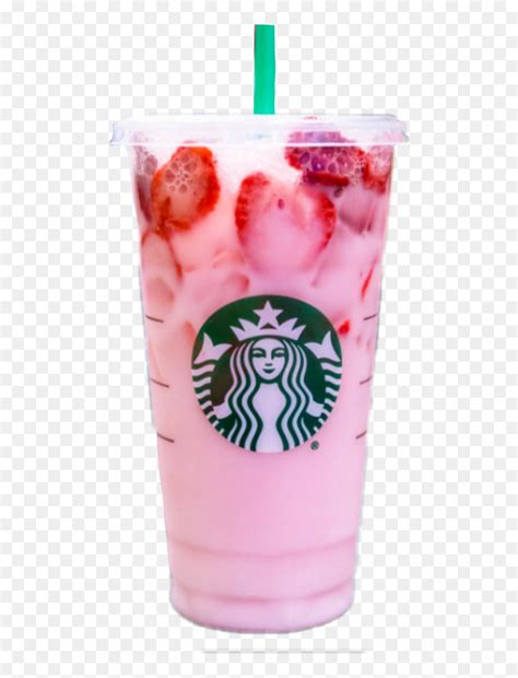 Starbucks Pink Drink Cartoon - Coser Wallpaper