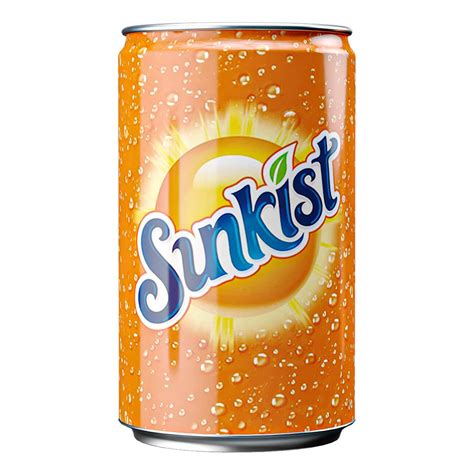 Sunkist Orange Soda 187ml Slim - 3D Model by murtazaboyraz