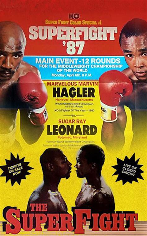 Top Rank Classics: Marvin Hagler vs Sugar Ray Leonard April 6th, 1987 - Official Replay ...