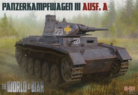 IBG (The World at War) - WAW001 (W-001) - Panzerkampfwagen III Ausf.A ...