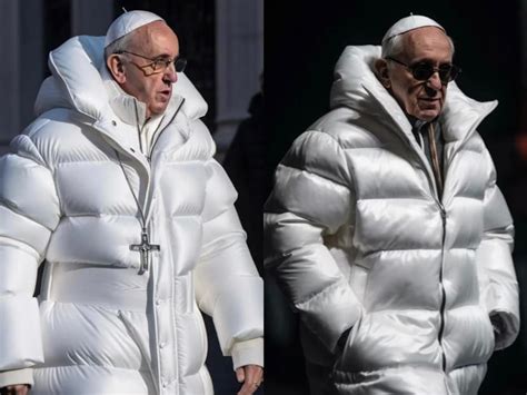 Those viral images of Pope Francis looking stylish in a white puffer jacket are fake - CNA Lifestyle