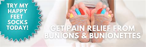 Bunion Relief – My-Happy Feet - The Original Foot Alignment Socks