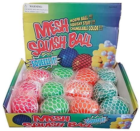 Squishy Mesh Slime Balls Pack Of 12, Black - Buy Online at Best Price in UAE - Qonooz