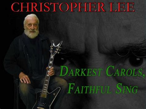 Sir Christopher Lee Releases Annual Heavy Metal Christmas Song