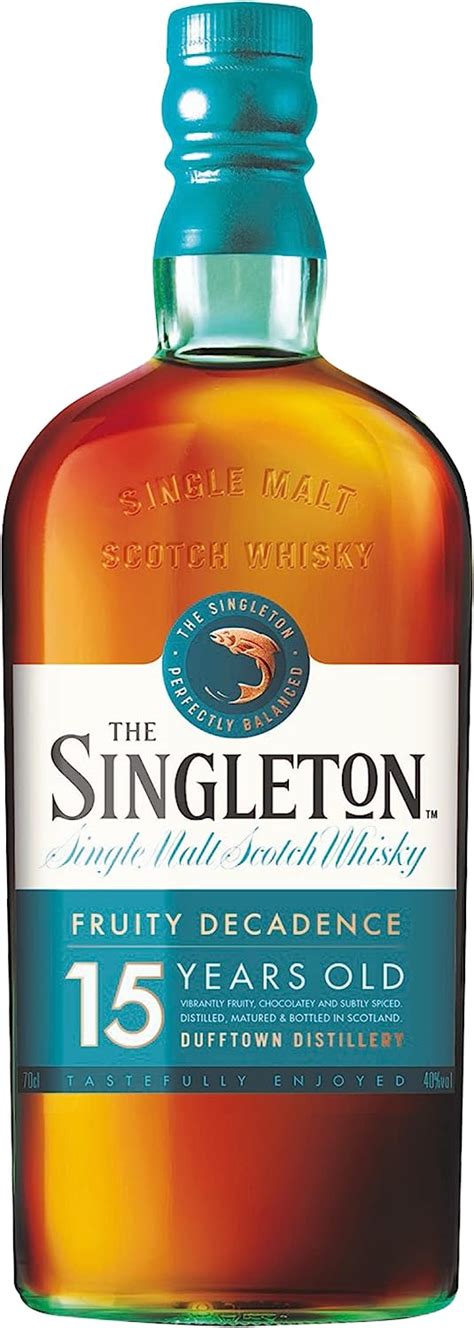 The Singleton 15 Year Old Single Malt Scotch Whisky | 40% vol | 70cl ...