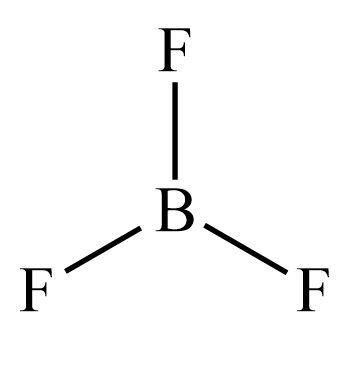 Identify the electronic and molecular geometries for the BF3 molecule. | Homework.Study.com