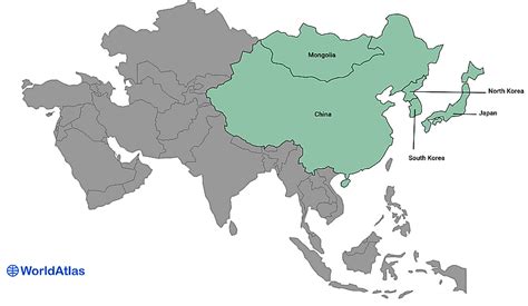 How Many Countries Are There In Asia? - WorldAtlas