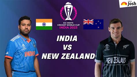 India vs New Zealand World Cup 2023: Expected Playing 11, Where to ...