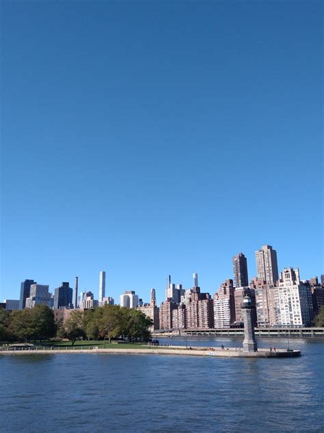 The Roosevelt Island Lighthouse, or The Blackwell Island Light, NYC