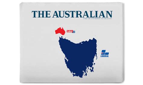 The Australian Releases Updated Political Map of Nation — The Shovel