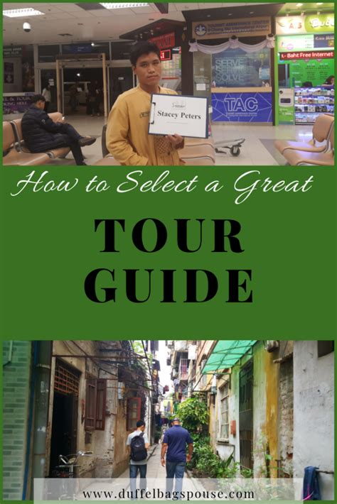 How to Select a Good Tour Guide | duffelbagspouse travel tips