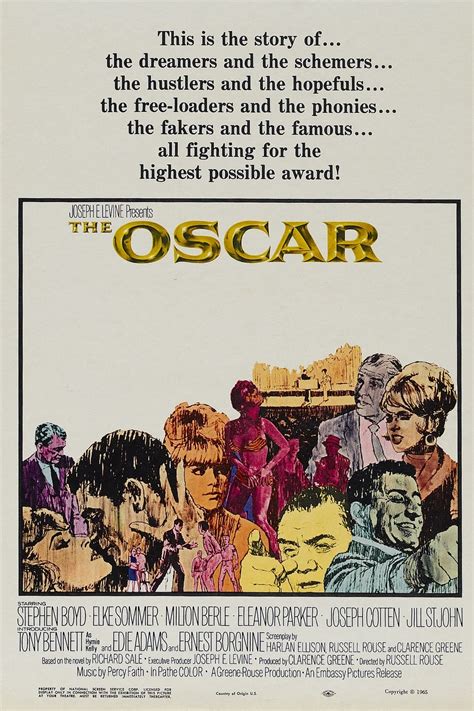 The Oscar (1966) - Posters — The Movie Database (TMDb)