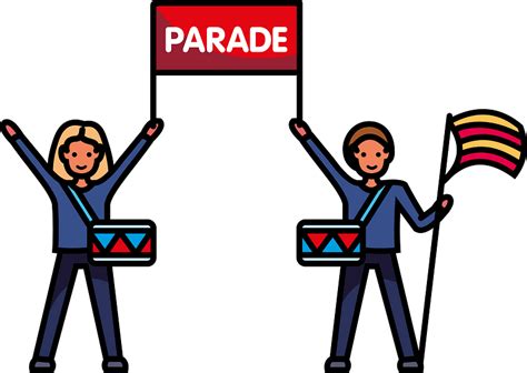 Parade clipart. Free download transparent .PNG | Creazilla