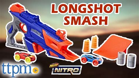 Nerf Nitro Longshot Smash Blaster [REVIEW] | Hasbro Toys & Games - YouTube