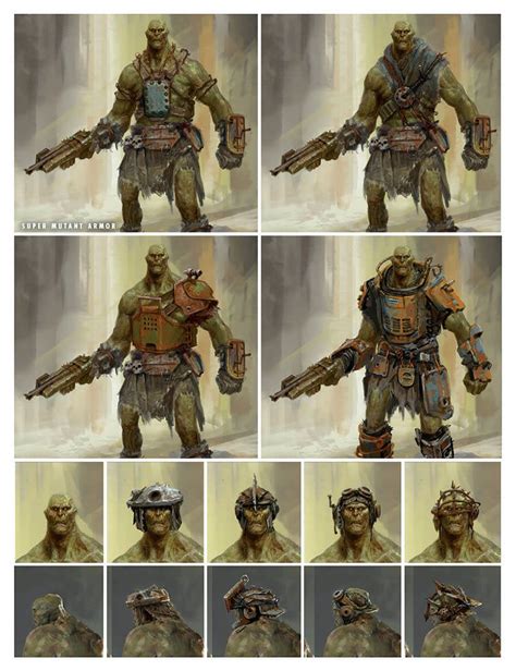 Super Mutant from Fallout 4 | Fallout art, Fallout concept art, Fallout ...