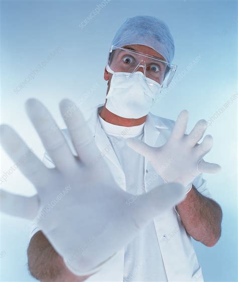 Fear of doctors - Stock Image - M541/0191 - Science Photo Library