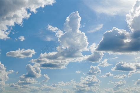 Bright Sunny Clouds, Beautiful Sky at Day As Background Stock Image ...