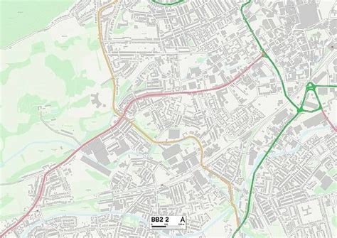 Blackburn with Darwen BB2 2 Map (Photos Framed, Prints, Puzzles, Posters,...) #19965253