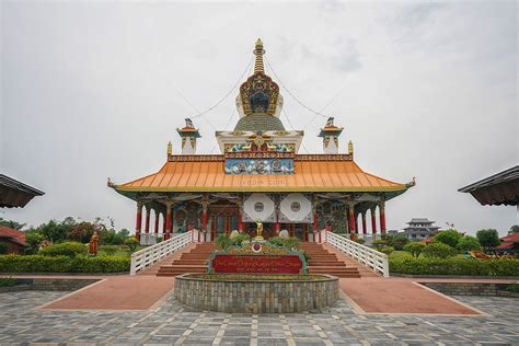 Buddhist Temples In Lumbini, Nepal Picture And HD Photos | Free Download On Lovepik