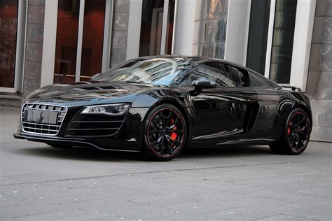 Audi R8 V12 Black Wallpaper