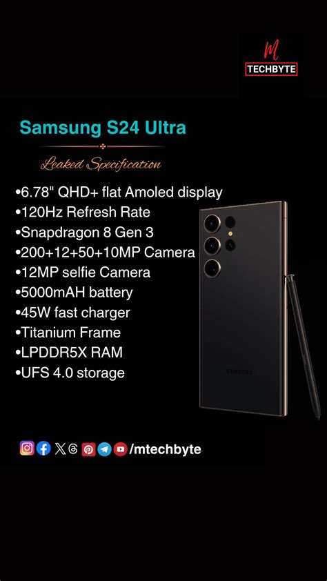 Samsung galaxy s24 ultra specification – Artofit