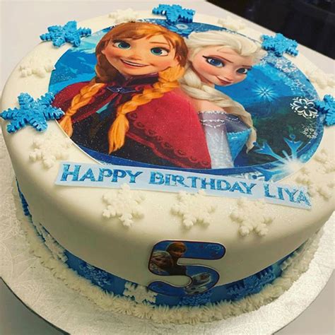 Elsa Kids Birthday Cake – Miss Cake