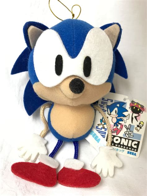 Japanese Classic Sonic Plush - Sonic The Hedgehog Collectibles