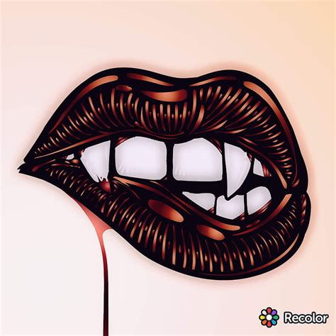 Vamp Lips, love, dark, love, mortal, tattoo, tattoos, vampire, HD phone wallpaper | Peakpx