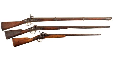 Three Antique Long Guns | Rock Island Auction