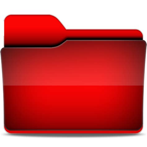 Red windows 11 red folder folder Icon - Files & Folders Icons