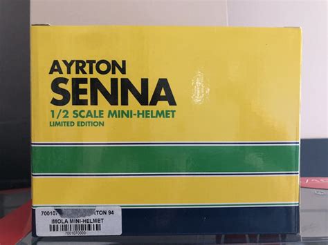 Ayrton Senna Helmet 1994 1:2 - Minichamps – Triple Crown ModelStore