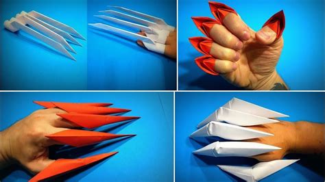 A TOP 7 origami karom Hogyan készítsünk papír karomot Papír kézműves | Origami easy, Origami art ...