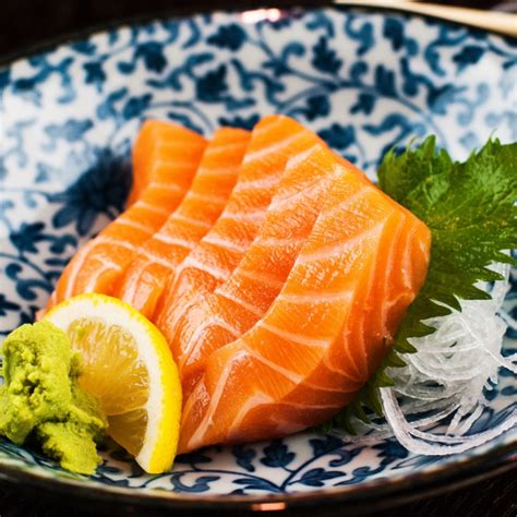 Wild Salmon Sashimi | Daikichi Sushi Shop