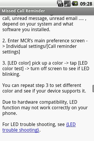 Andromax Development: Missed Call Reminder (未接來電提醒員)